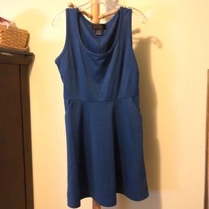 Kardashian Kollection Blue Dress in Size Large